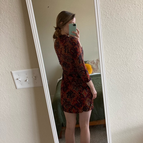 Lucky Brand XS patterned linen dress - Picture 7 of 7